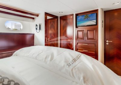 112 Westport yacht guest stateroom