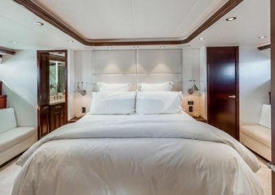 112 Westport yacht master stateroom