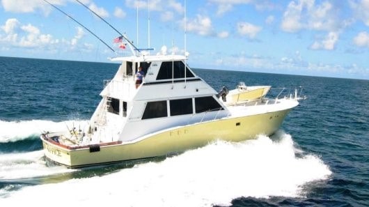 60 Hatteras Miami sportfish charter yacht
