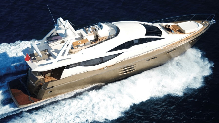 78 Numarine luxury charter yacht