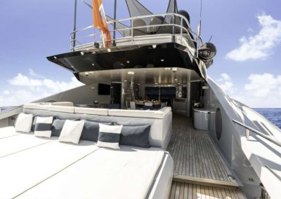 150 Palmer Johnson yacht deck sunpads