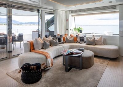 111 Benetti yacht sky lounge